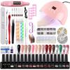 Kit Professionale per Unghie Luce UV Trapano Rimuovi Smalto Lima Set Starter Tutto-in-Uno per Salone