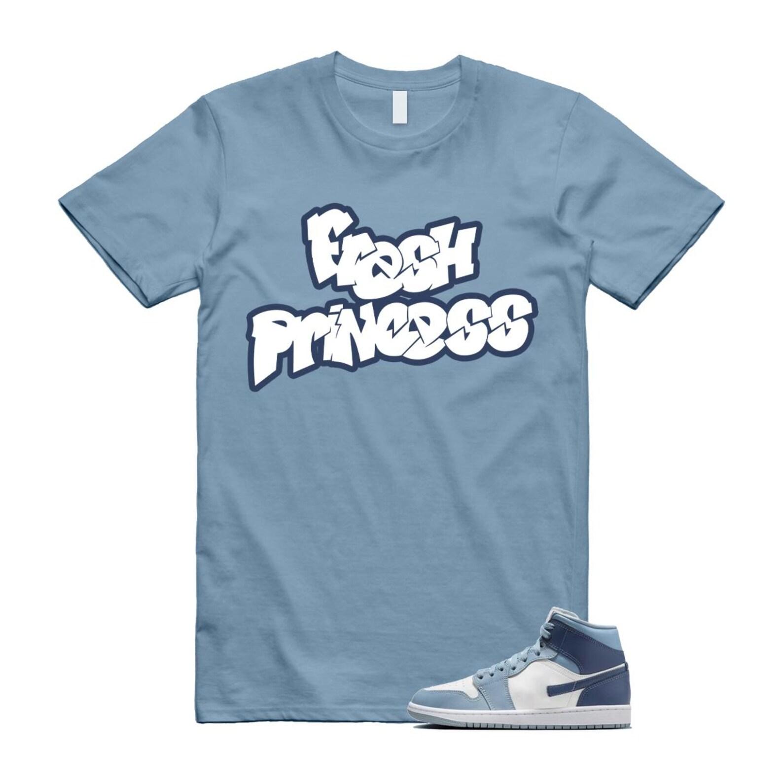 1 Diffused Blue Grey White Mid T Shirt Match FPR S