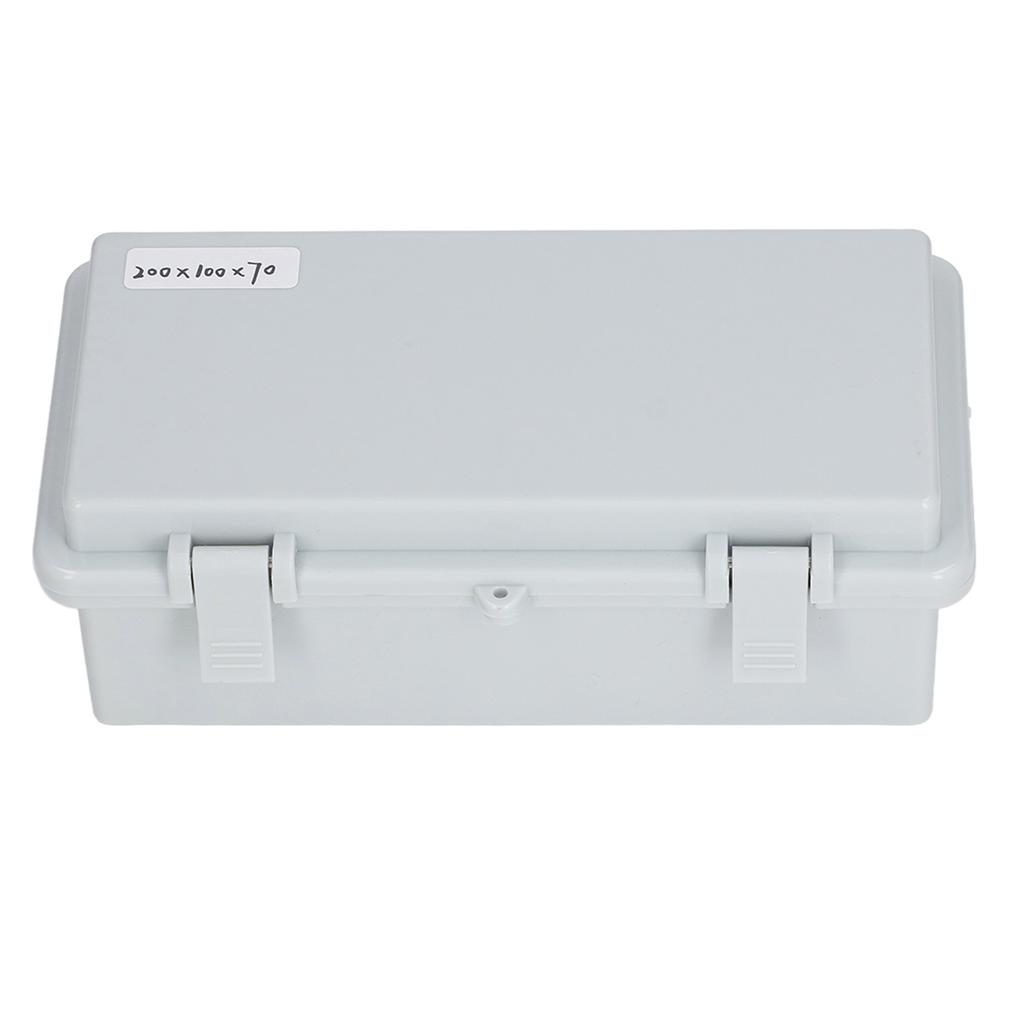 Junction Box Electrical Case ABS IP67 Waterproof 200x100x70mm Power Enclosure for Outdoor