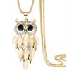 Popular Owl Sweater Chain Women'S European And American Necklace High-End Pendant Necklace