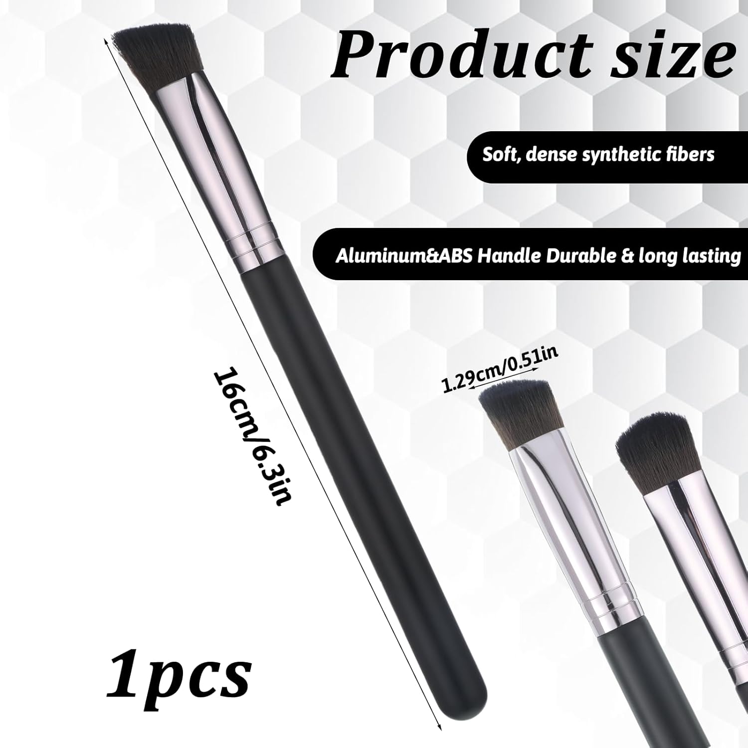 Triangle Concealer Brush Under Eye, Beauty Concealer Brush Small Foundation Precision Face Contour Blending Brushes Beauty Eye Shadow Primer