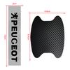 Car Door Sticker Carbon Fiber Scratches Auto Handle Protection Film For Peugeot 308 408 508 RCZ 208 3008 2008 206 207 108 406 407 408 206 207 306 307
