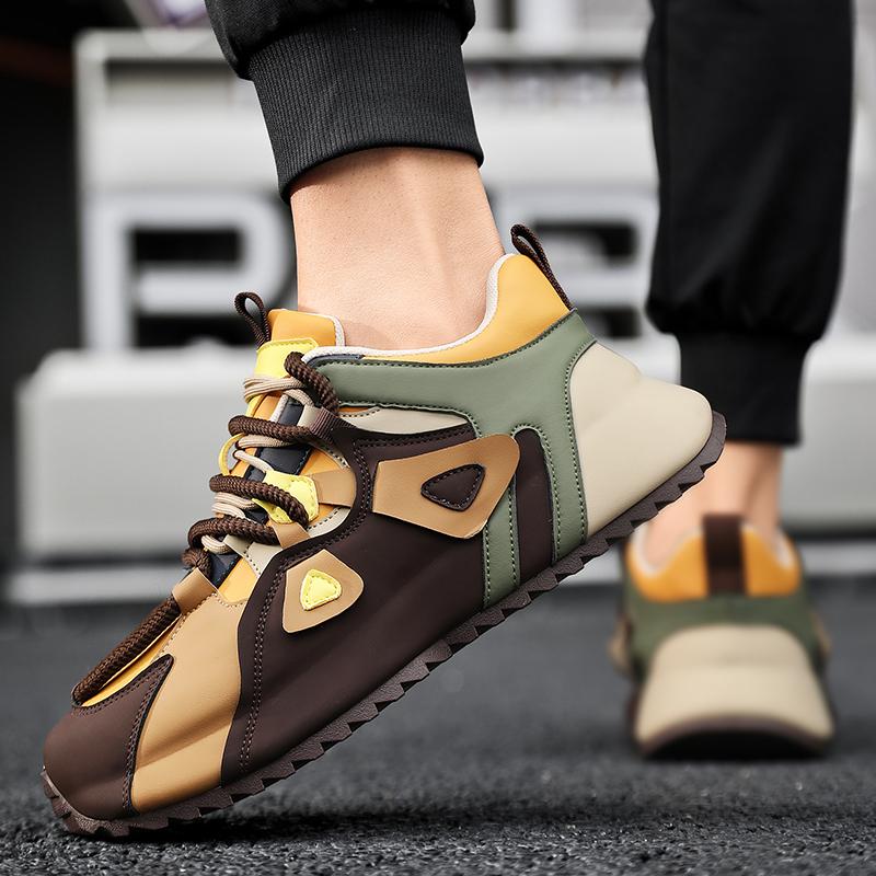 Herrenschuhe New Daddy Schuh Farbe Kampf Persönlichkeit Casual Sportschuhe Herren interne Erhöhung Schuhe