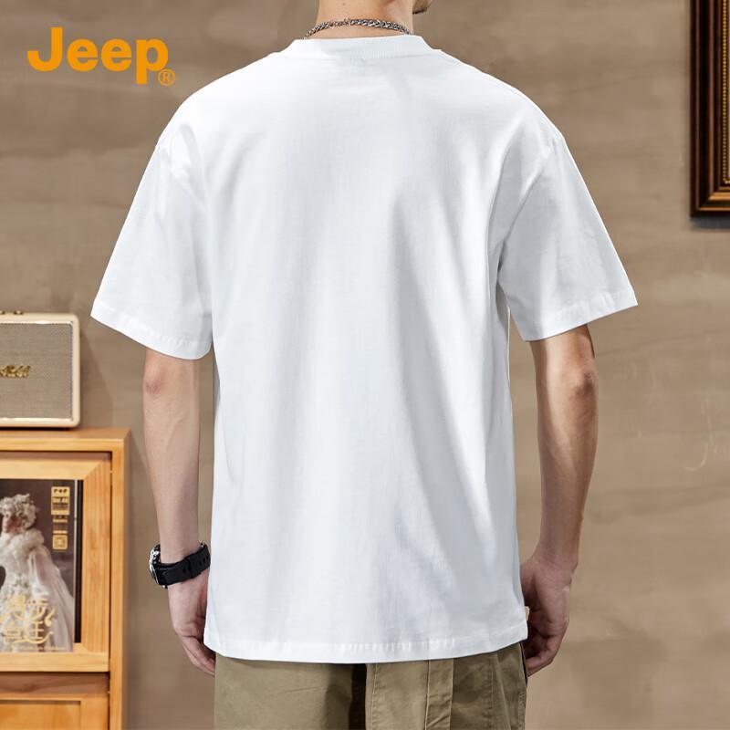JEEP Men's 260G Cotton Drop Shoulder T-Shirt