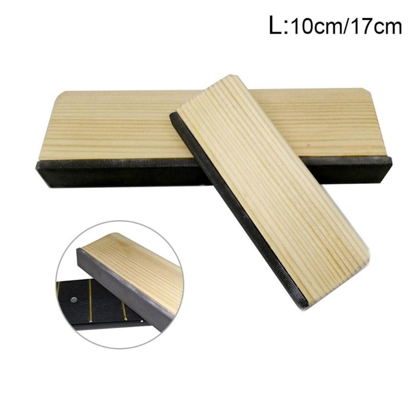 Fret Polishing File for Electric Guitars Basses Ukuleles Banjos and Mandolins Fret Levelling File Luthier Repair Tool