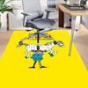 1PC Pippi Langstrump Horse Extra Large Non Slip Floor Carpet, Office, Family, Bedroom, Studio Large Area Rug Indoor Rugs