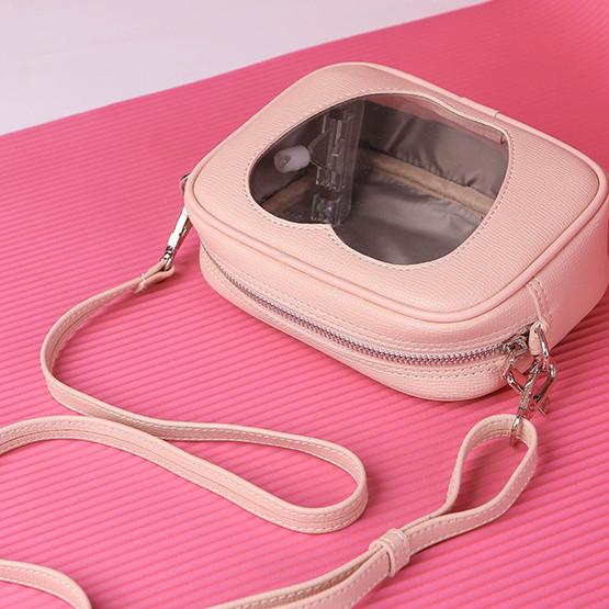 IELGY Женская розовая сумка через плечо большой вместимости розовый — фото 10