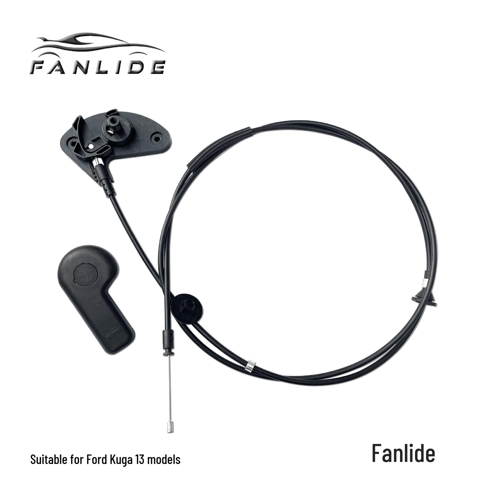 

Compatible with Wing Tiger 2013: Car Engine Hood Release Cable and Handle Base. Regular