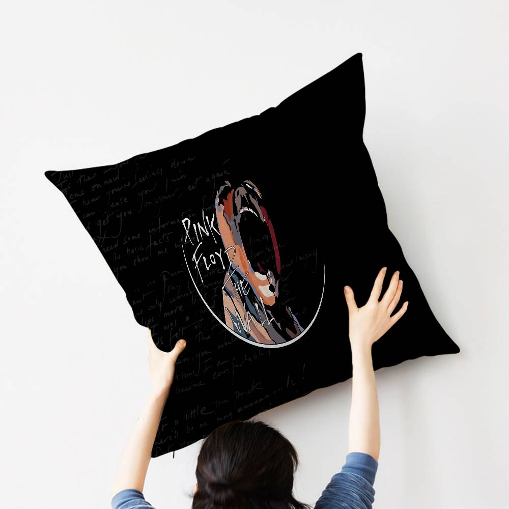 Band P-Pink F-Floyds Pillow Cover Design cushion Cover decor Holiday Decorati