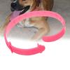 Soft Silicone Pink Pet Cat Flea Collar Reject Tick Mite Louse Collar For Cats