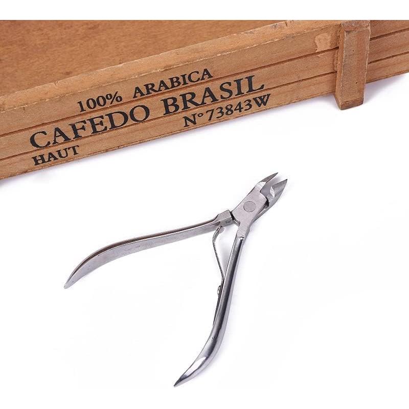 Silver cuticle nipper, cuticle cutter, hangnail nipper, nipper type nail clipper, cuticle care, cuticle treatment, cuticle nipper, suitable for corns