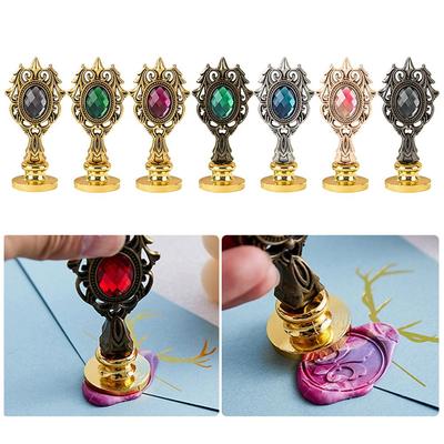 Invitation DIY Scrapbooking Wax Seal Stamp Handle Double Diamond Seal Stamp Tool Seal Handle