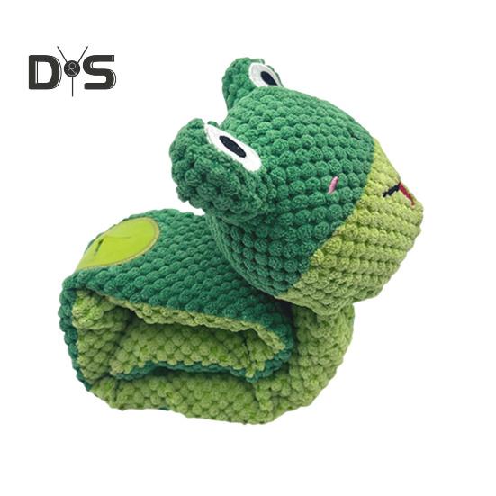 

1/2шт набор игрушек для жевания собак с пищалкой, хрустящие шкуры, закуски, уход за зубами, плюшевые интерактивные игрушки для собак с пищалкой