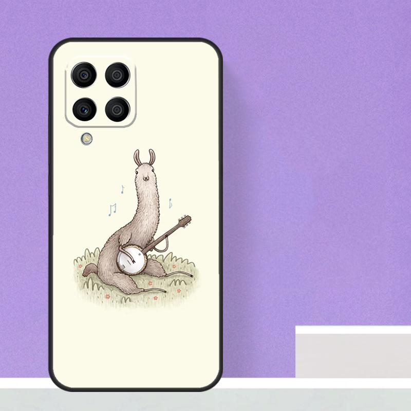 Cute Alpaca Donkey Case For Samsung Galaxy M23 M20 M32 M52 M56 M16 M36 M54 M34 M14 M35 M55 M15 M11 M31 M13 M53