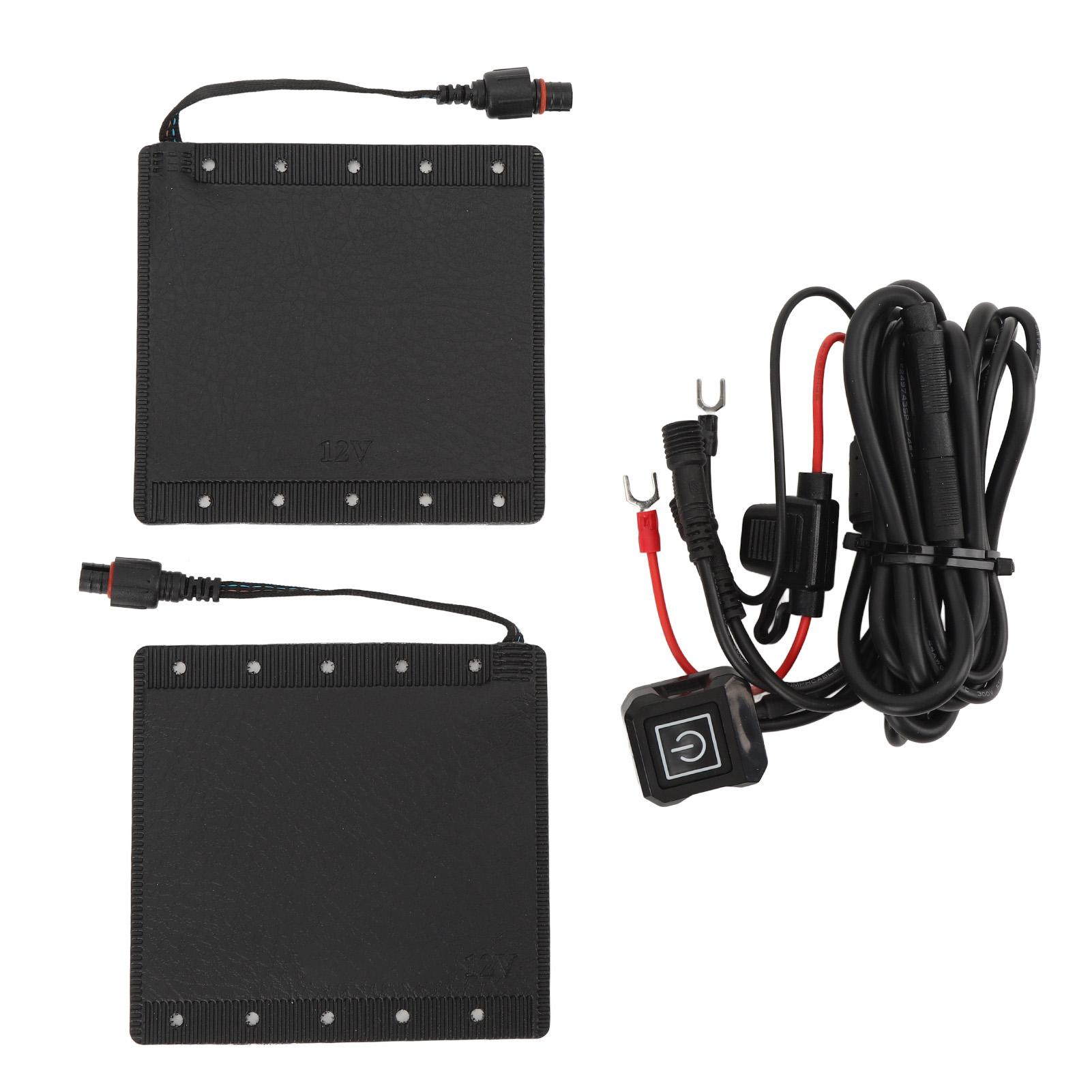 

Heated Motorcycle Grips Handlebar Multi Level Fast Heating Water Proof 12V SAE Mouth Strap Type