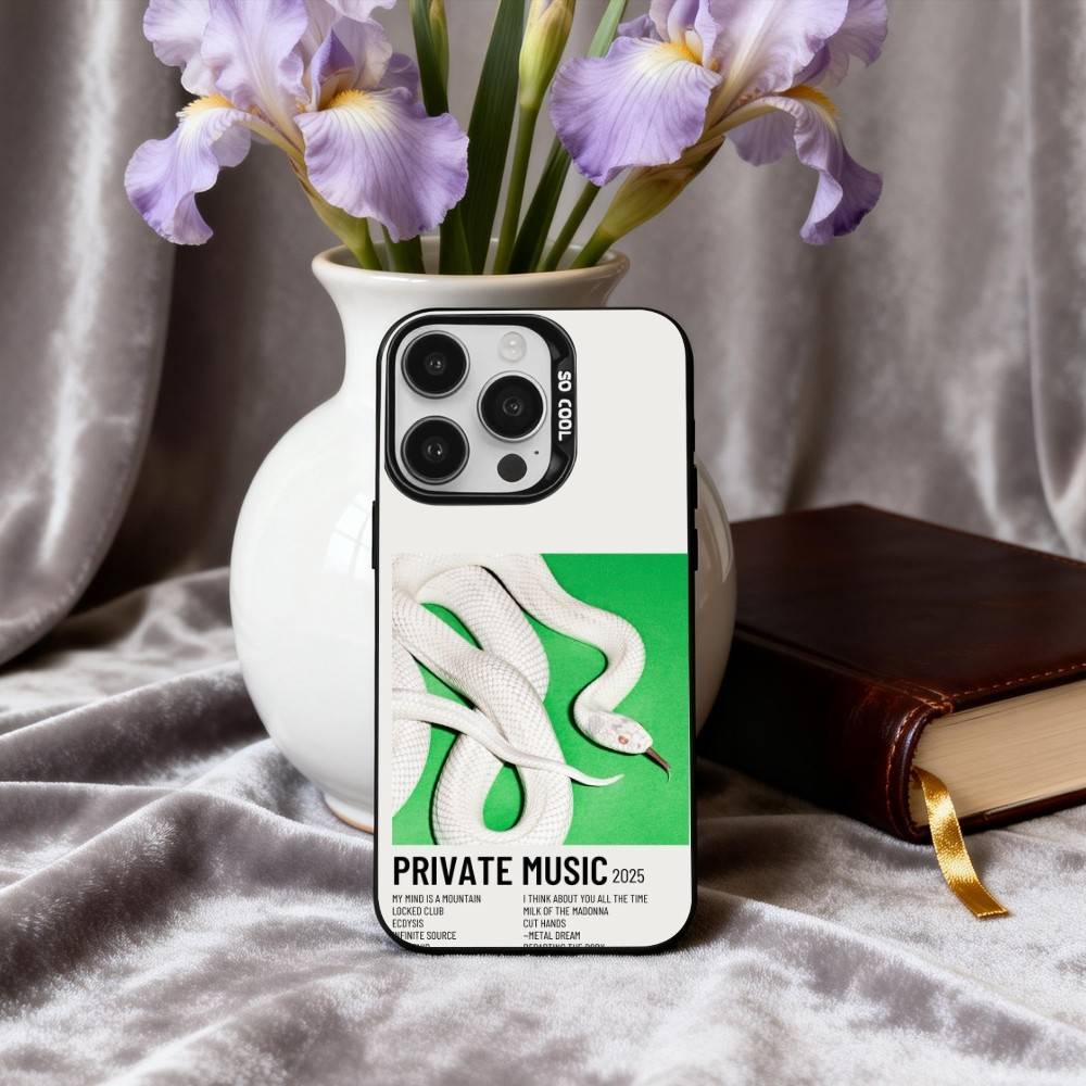 

D-Deftones P-Private Music Ohms G-Gore Phone Case For iPhone17,16,15,14,13,12,11 Plus,Pro Max Black Candy silver phone case iPhone12PROMAX