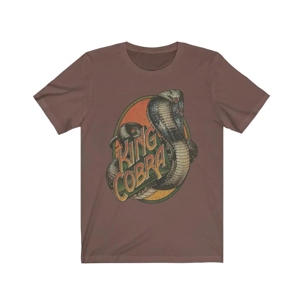 

King Cobra Roller Coaster 1984 Vintage Men’s T shirt 4XL