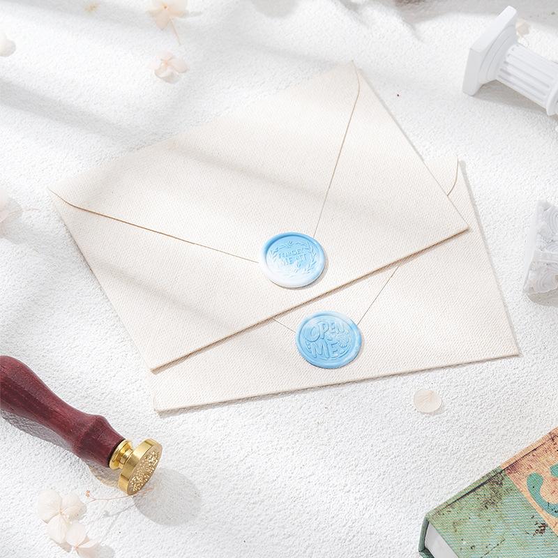 Blessing Wax Seal Stamp Head Replacement Sealing Brass Stamp Head No Handle for Wedding Invitations Envelopes Cards Decoration