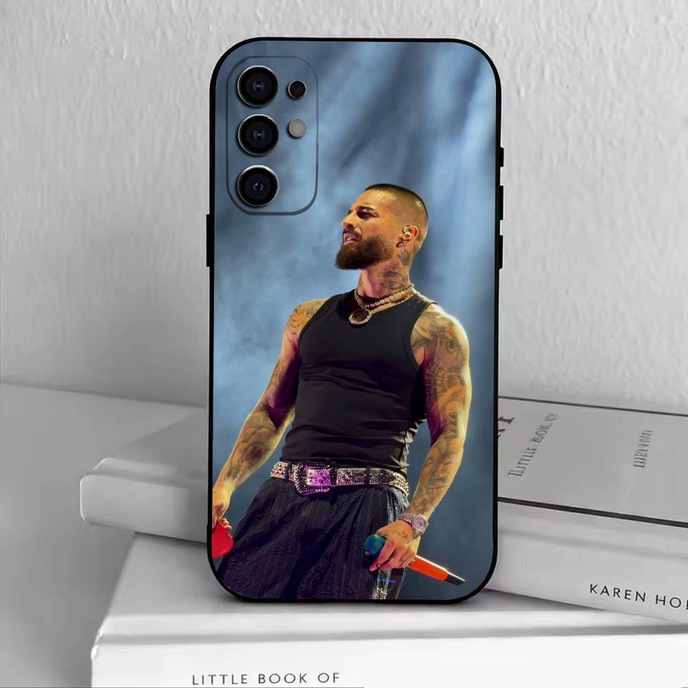 Singer-M-Maluma Phone Case For Samsung S25,S24,S21,S22,S23,S30,Ultra,S20,Plus,Fe,Soft Silicone Black Cover