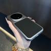 For Honor Magic 8 Pro Case Fashion Diamond Pattern PU Leather Electroplated PC Hard Cover Lightweight Shell Dustproof Bumper
