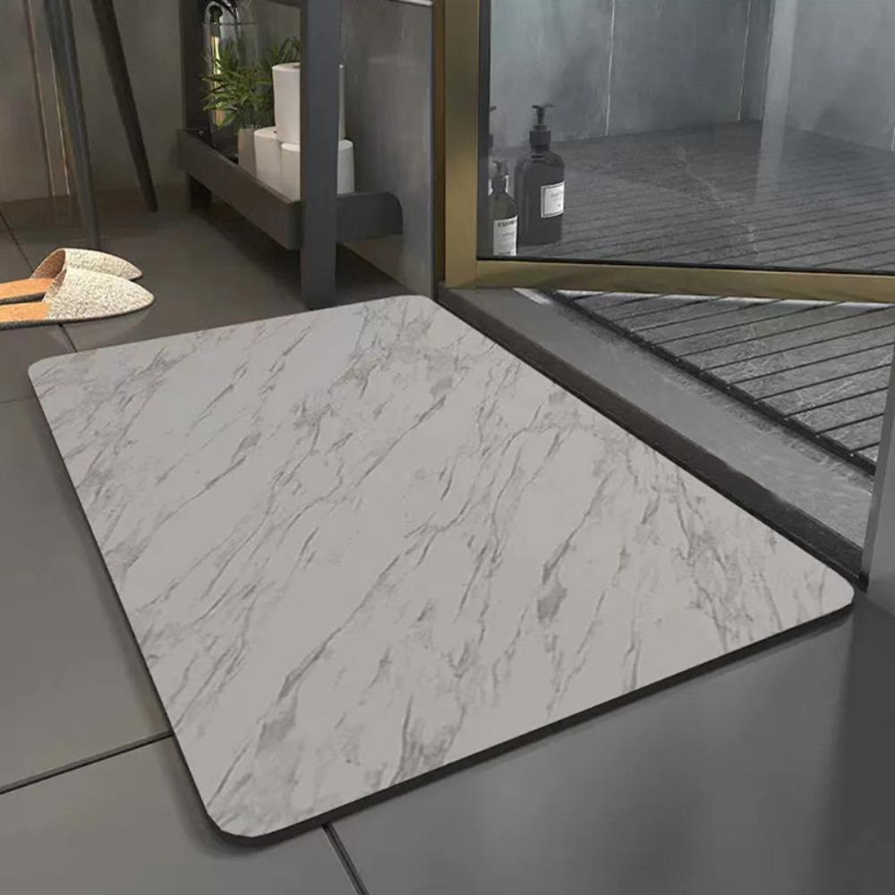 2 шт. Однотонный коврик для пола из диатомовой грязи — фото 22