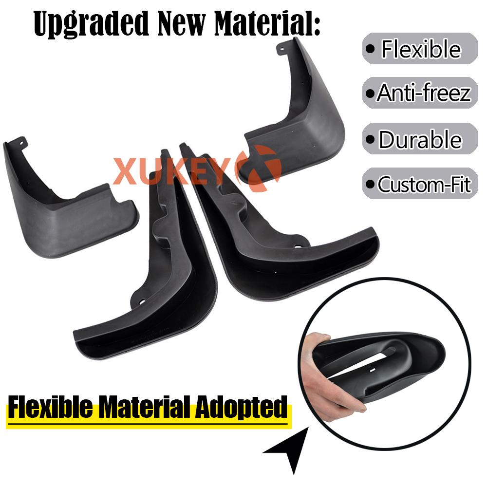 Set Schmutzfänger für Ford Focus 3 MK3 4Dr Limousine 2011–2016, vorne und hinten, Schmutzfänger, Spritzschutz, Kotflügel, 2015, 2014, 2013, 2012