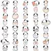 40 Cartoon Lines Puppy Doodle Stickers Trolley Box Water Cup Diary Waterproof DIY Stickers