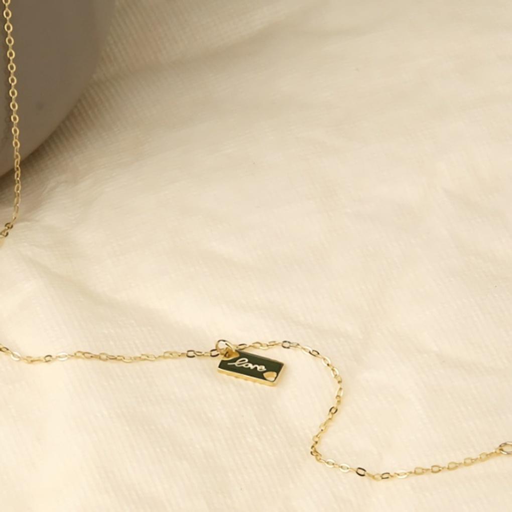 

Women s Lettering Pendant 925 Silver Necklace 14K Gold Plated Lettering Pendant 925 Silver Necklace+Cloth