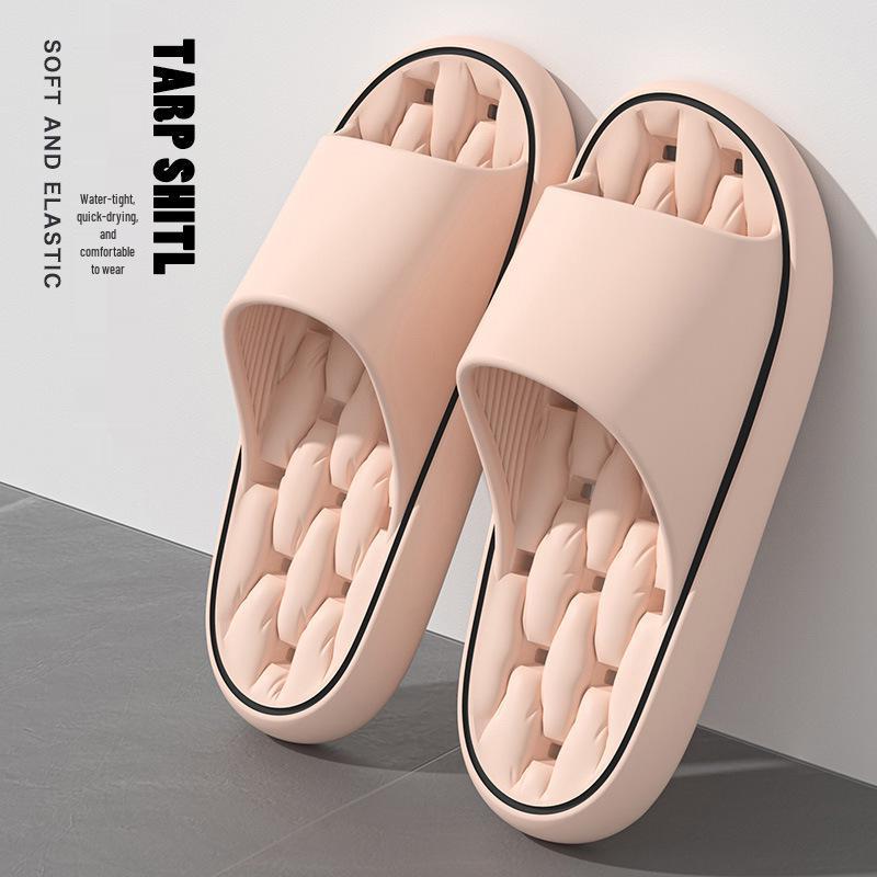 Women's 2024 Summer Non-Slip Odor-Resistant Eva Slippers with Cool Stepping Sensation for Indoor Use