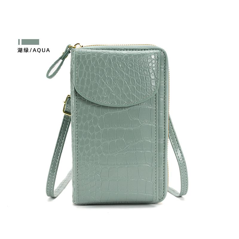 Women Bag Shoulder Bags Female Handbags Wallet Card Bags Messenger Bag Crocodile Pattern Coin Purse Mobile Phone Bag Sac