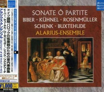 CD ARARIUS ENSEMBLE; BIVER - Deutsche Hochbarock-Kammermusik f BVCD38204 Japan Musik Andere Gebraucht