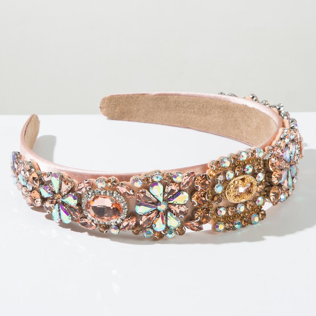 Headband with A Retro Court Style, Heavy-duty Dance Show Accessory for Women