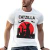 CATZILLA T-Shirt Man T Shirt Designer T Shirts Designer Man T Shirt Summer T-shirt