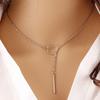 Punk Fashion Jewelry Simple Metal Circle Short Necklace Necklace Women's Clavicle Chain Necklace