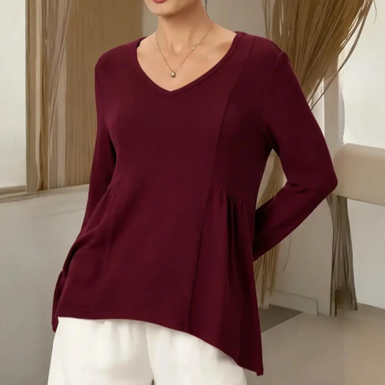 Женский модный повседневный -цветной топ M