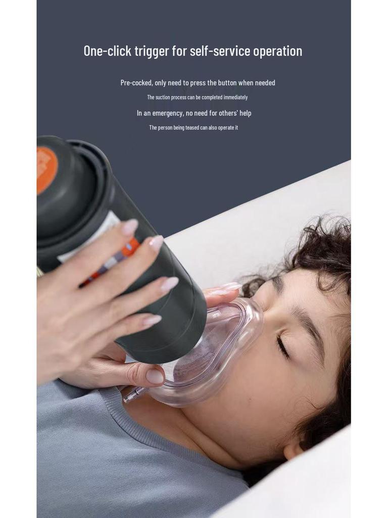 Dispositivo Antiasfissia Completamente Automatico Heimlich: Aspiratore Faringeo Portatile per il Soccorso da Soffocamento nei Bambini