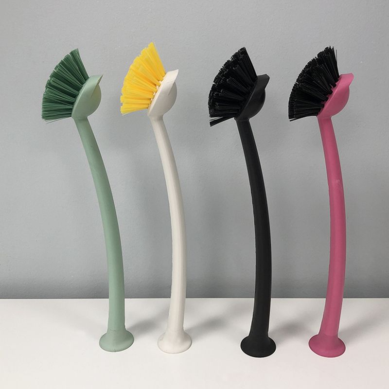 

Long Handled Dishwashing Brush for Household Kitchen Cleaning, Brush with Handle for Dishwashing and Descaling