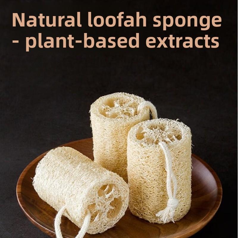 3pcs farm grown organic loofah dishwashing wipes are an ideal cleaning tool,for exfoliating and removing stains,household goods