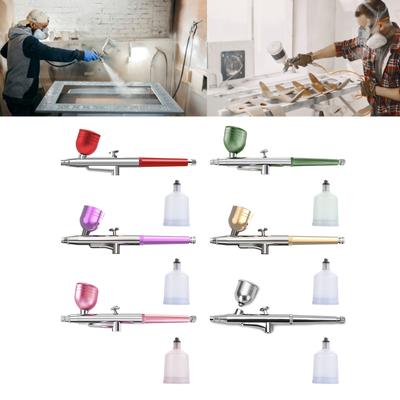 Profesjonalny zestaw aerografu 10 ml, 20 ml, butelki z rozpylaczem 0,3 mm, otwór do modelowania, makijażu i natrysku na ciasto