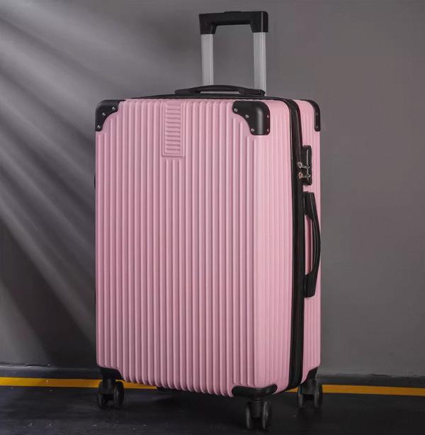 2024 28-Inch Sturdy Travel Suitcase with Combination Lock - Lightweight and Durable for Men and Women