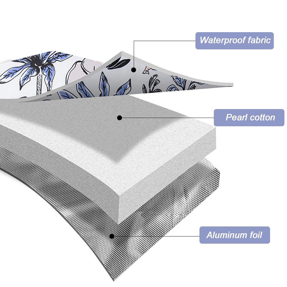 Geh Aus Isolierte Wasserflaschenhülle Babyflaschenschutzhülle Bedruckte Aluminiumfolien-Tragetasche Kann am Kinderwagen aufgehängt werden Clutch-Tasche
