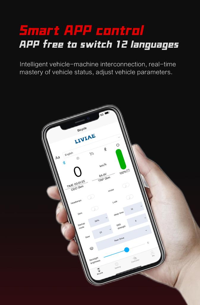 BOYUEDA S5 3000W Dual Motor Electric Scooter - 85KM/H Top Speed, 120KM Range, Off-Road Tires, NFC Lock, Hydraulic Brakes
