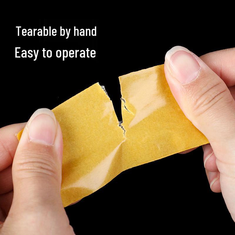 Transparent Grid Double-Sided Cloth Tape - High Adhesion, Traceless, Strong Carpet Glue