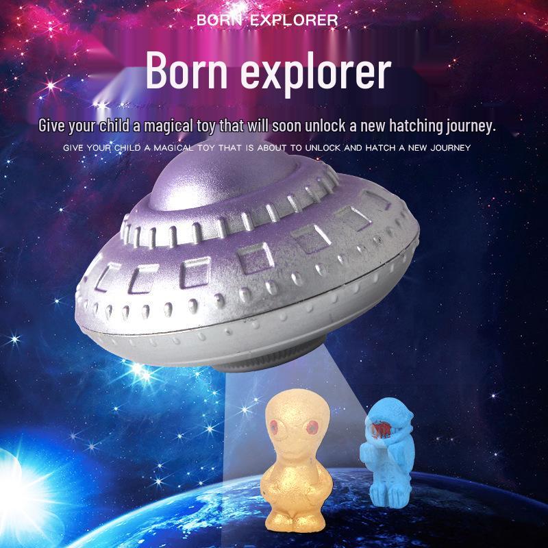 

Надувной инопланетный космический корабль-тарелка, игрушка, увеличивающаяся в воде, для детей