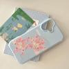 Fresh Pink Lily iPhone 17 Pro Max Case with Chain for New Models