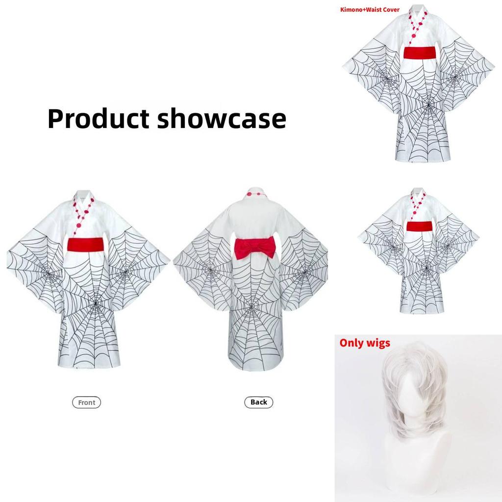 Kostým Rui z Demon Slayer Kimetsu No Yaiba s modalovým vláknem pro anime srazy a večírky