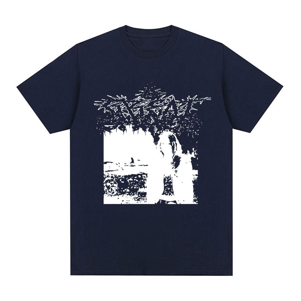 Ken Carson A Great Chaos Koszulka z Albumu Unisex Damska Letnia 100% Bawełna Casualowa Oversize Koszulki Gotycka Opium Krótki Rękaw Koszulka
