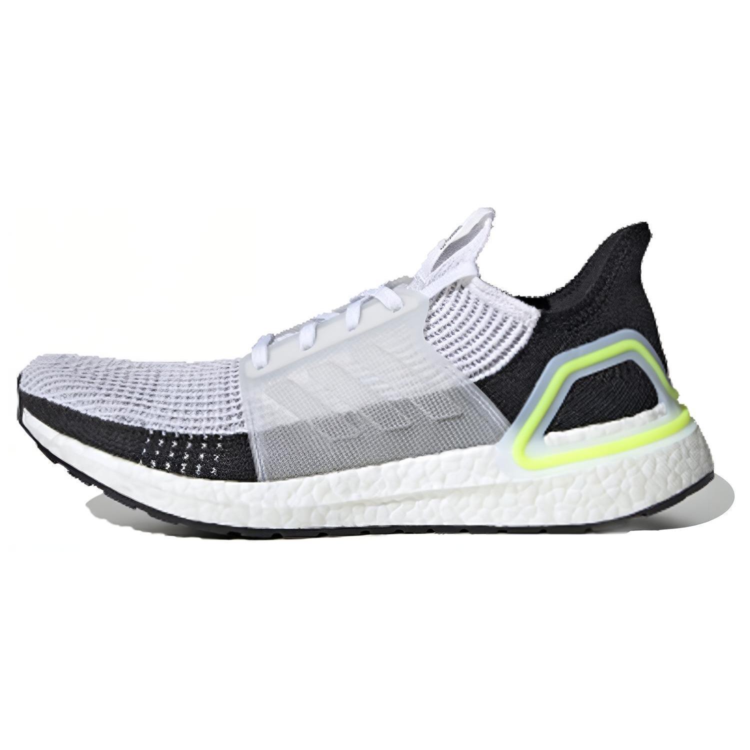 

Новые Adidas Ultra Boost 19 Белые Черные Вольт EF1344 41