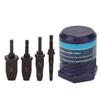 Pipe Tube Expander, High Carbon Steel Electric Swagging Tool Drill Bit, Air Conditioning Copper Pipe Expander 1/4", 5/16", 3/8", 1/2", 5/8", 3/4",
