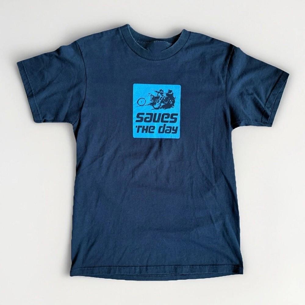 Saves the Day Band Navy Shirt Unisex Concert S-5XL BT2064 Unisex T-Shirt XL
